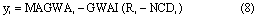 Equation (8)