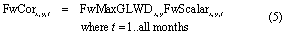 Equation (5)