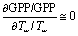 $\frac{{\partial \rm GPP/GPP}}{{\partial {T_w}/{T_w}}} \cong $