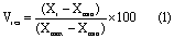 Equation (1)