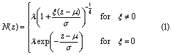 Equation (1)