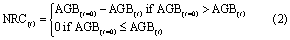 Equation (2)