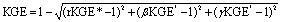 ${\rm KGE} = 1 - \sqrt {(r{\rm KGE}^{*}-1)^{2} + (\beta {\rm KGE}^{*} - 1)^{2} + (\gamma {\rm KGE}^{*} - 1)^{2}}$