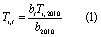 Equation (1)