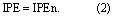 Equation (2)
