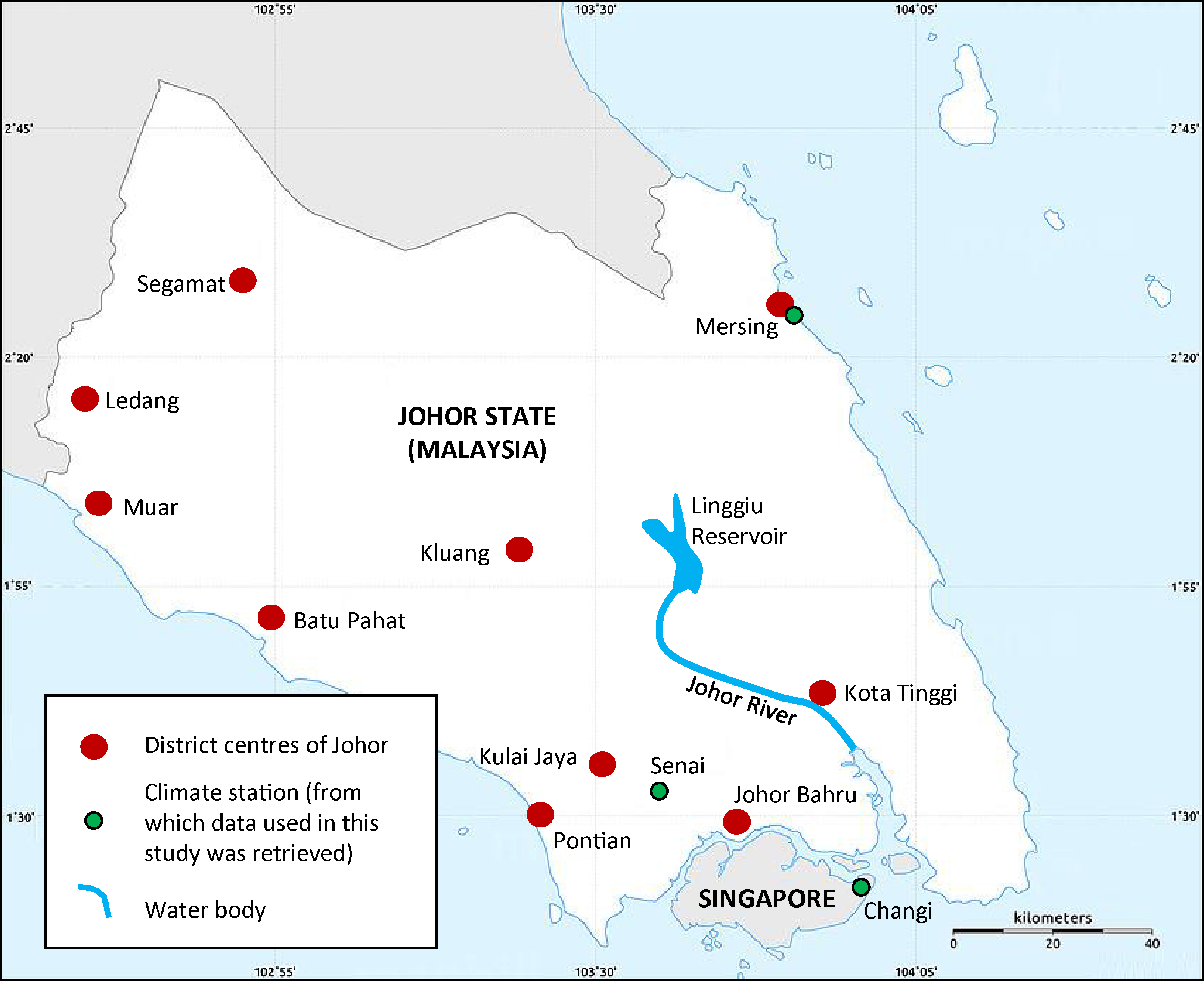 Trans-boundary variations of urban drought vulnerability and its impact on  water resource management in Singapore and Johor, Malaysia - IOPscience