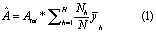 Equation (1)