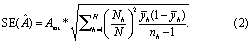 Equation (2)