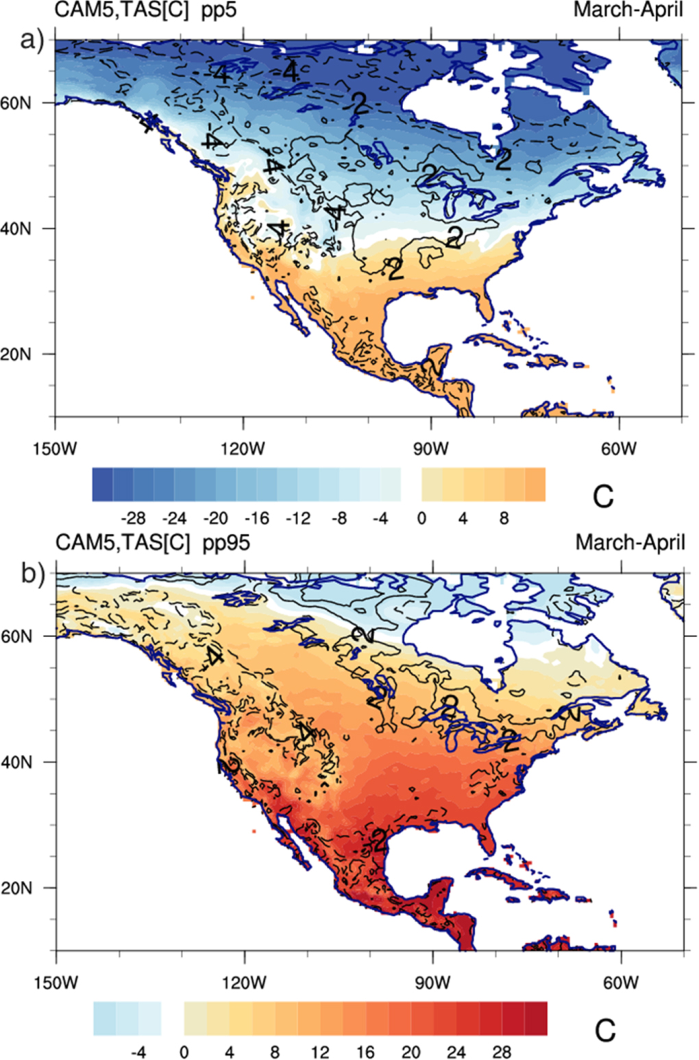 On the potential impact of a half-degree warming on cold and warm ...