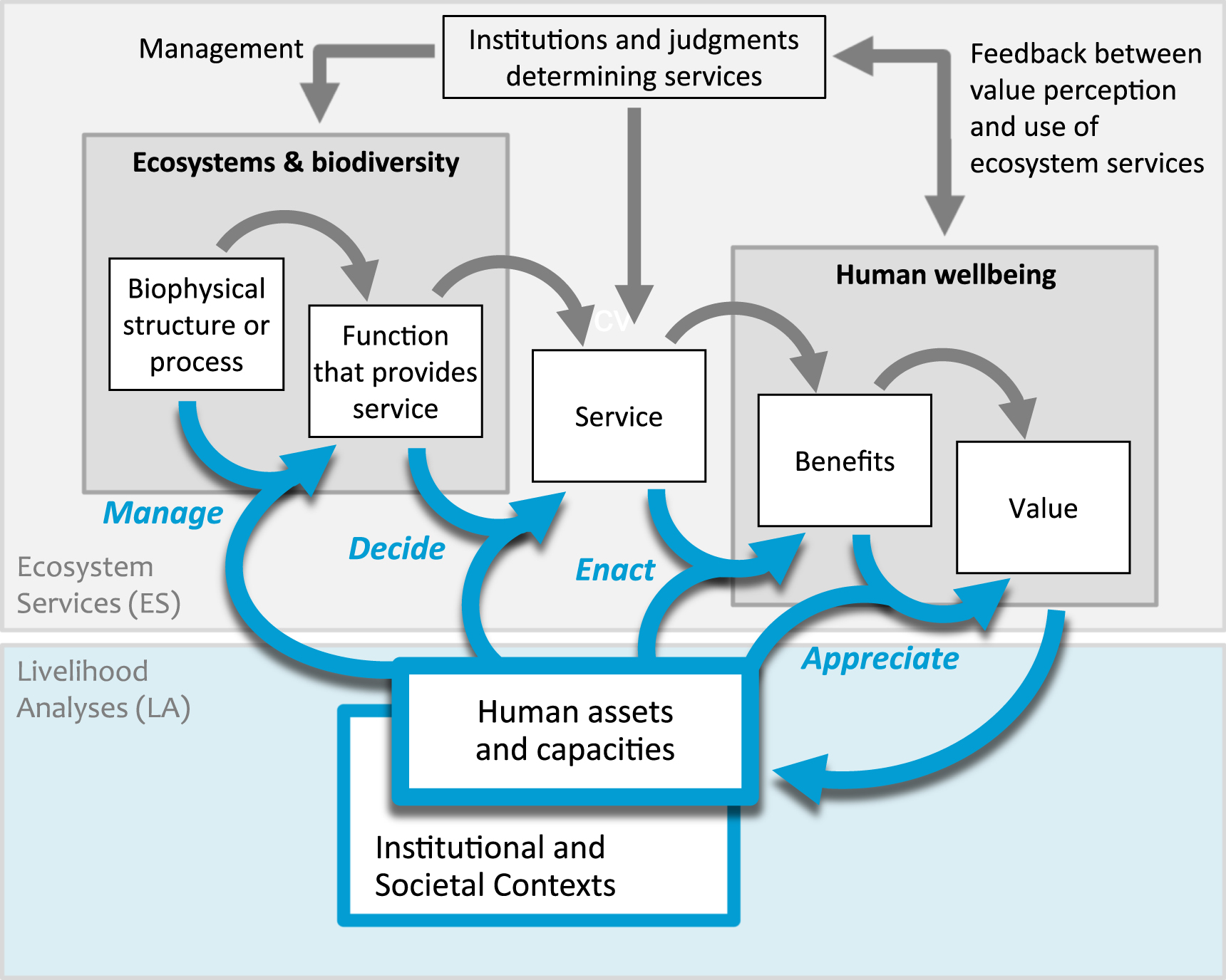 Advancing the integration of ecosystem services and livelihood ...