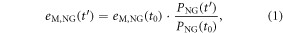 Equation (1)