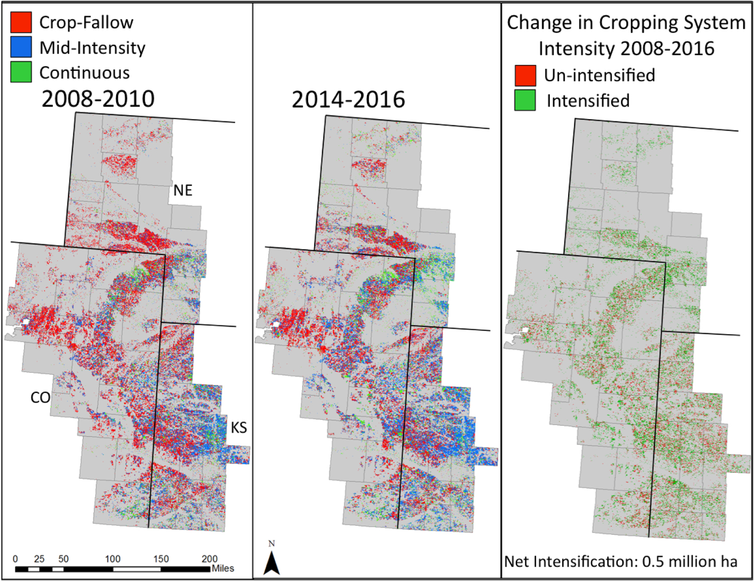 Landscape-scale cropping changes in the High Plains: economic and ...