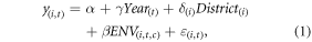 Equation (1)