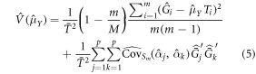 Equation (5)