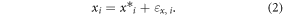Equation (2)