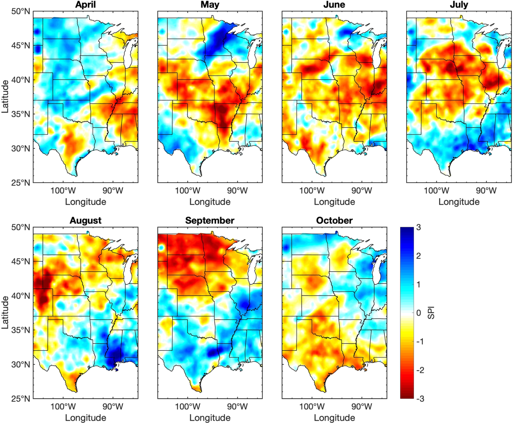 The evolution, propagation, and spread of flash drought in the Central ...