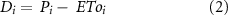 Equation (2)