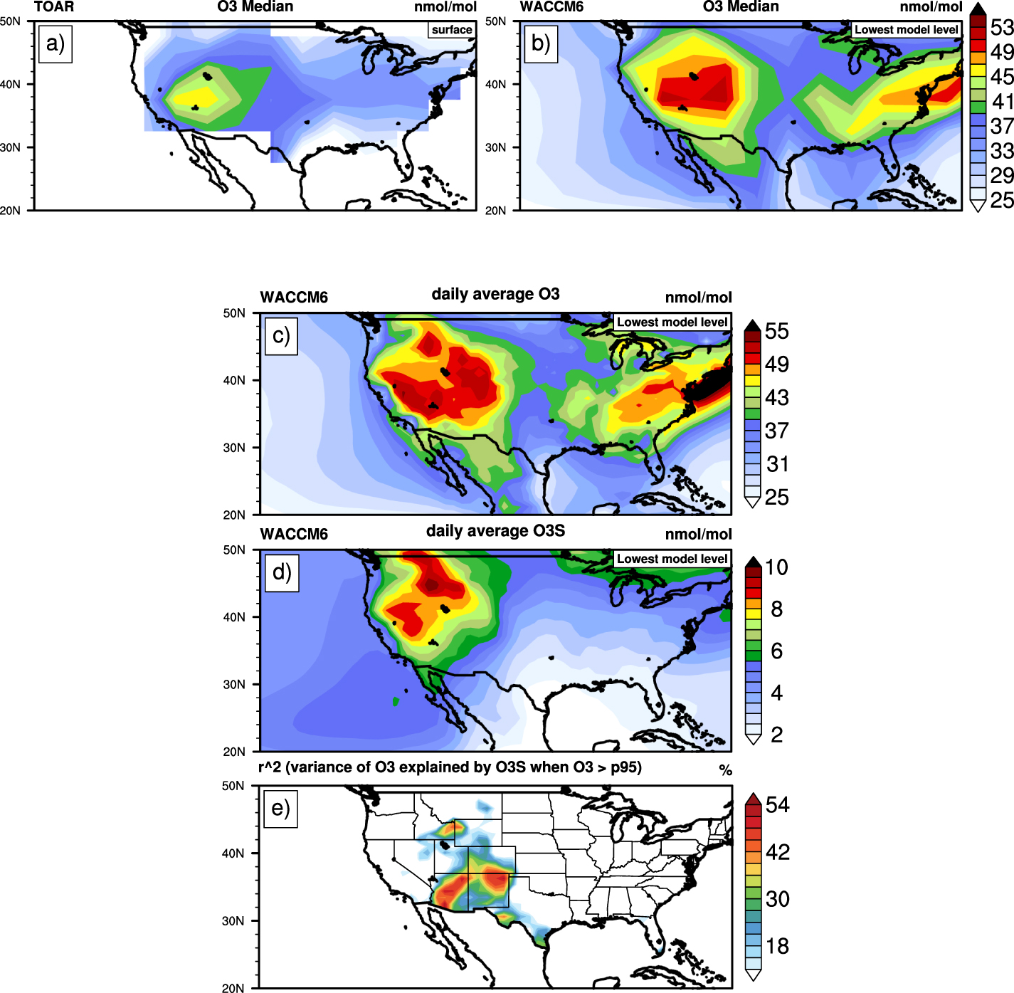 Stratospheric contribution to the summertime high surface ozone events ...