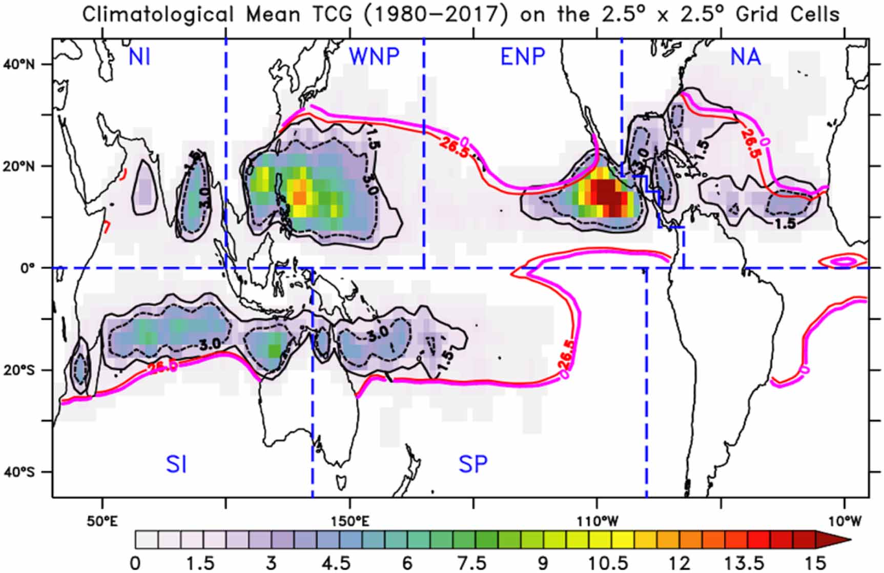 Dynamic genesis potential index for diagnosing present-day and future ...