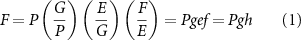 Equation (1)