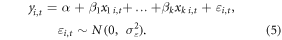 Equation (5)
