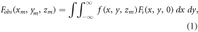 Equation (1)