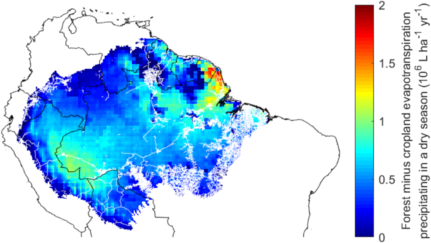 Feedback between drought and deforestation in the Amazon - IOPscience