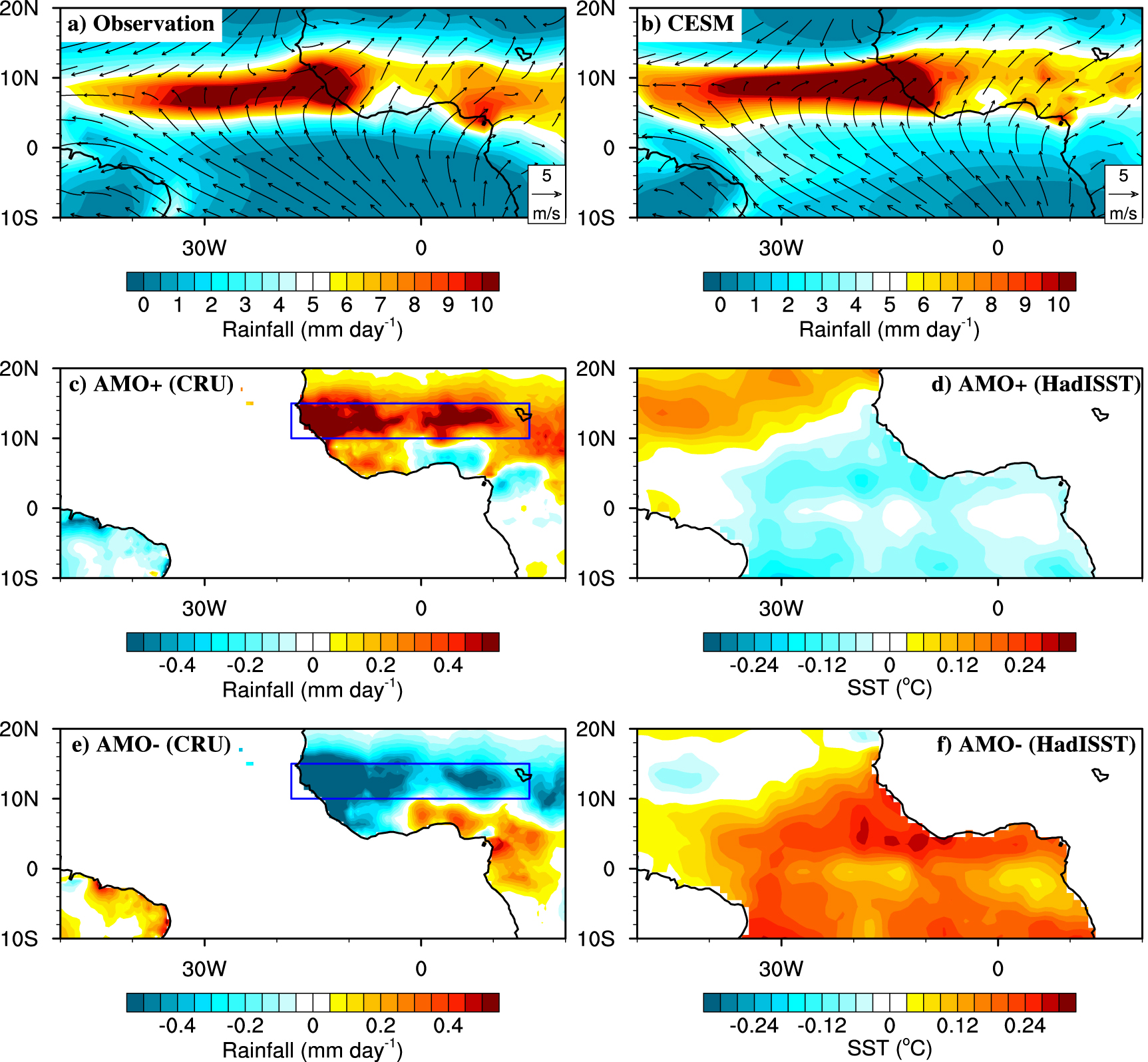 The role of Amazon river runoff on the multidecadal variability of the ...