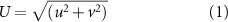 Equation (1)