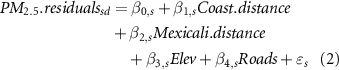 Equation (2)
