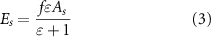 Equation (3)