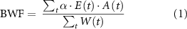 Equation (1)