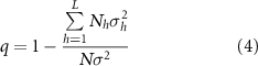 Equation (4)