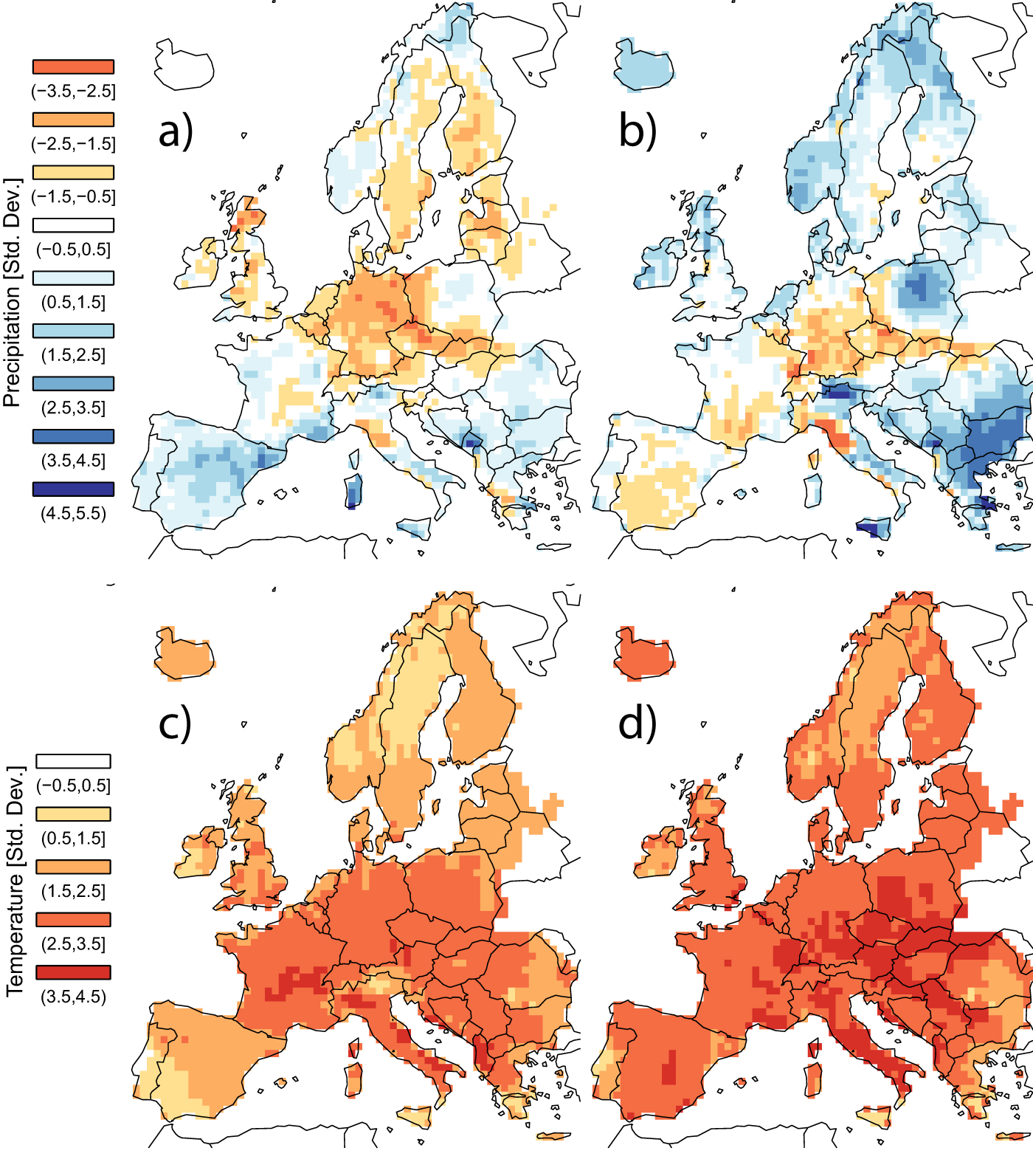 Europe under multi-year droughts: how severe was the 2014–2018 drought ...