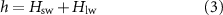 Equation (3)