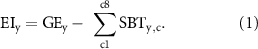 Equation (1)