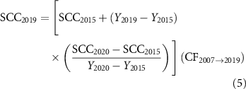 Equation (5)