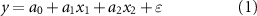 Equation (1)