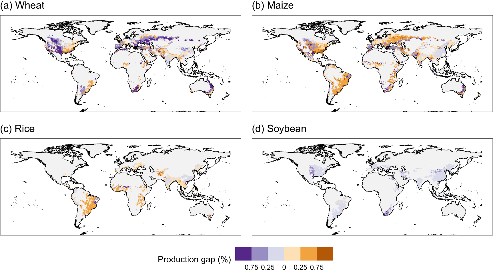 Worldwide water constraints on attainable irrigated production for ...