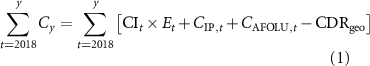 Equation (1)