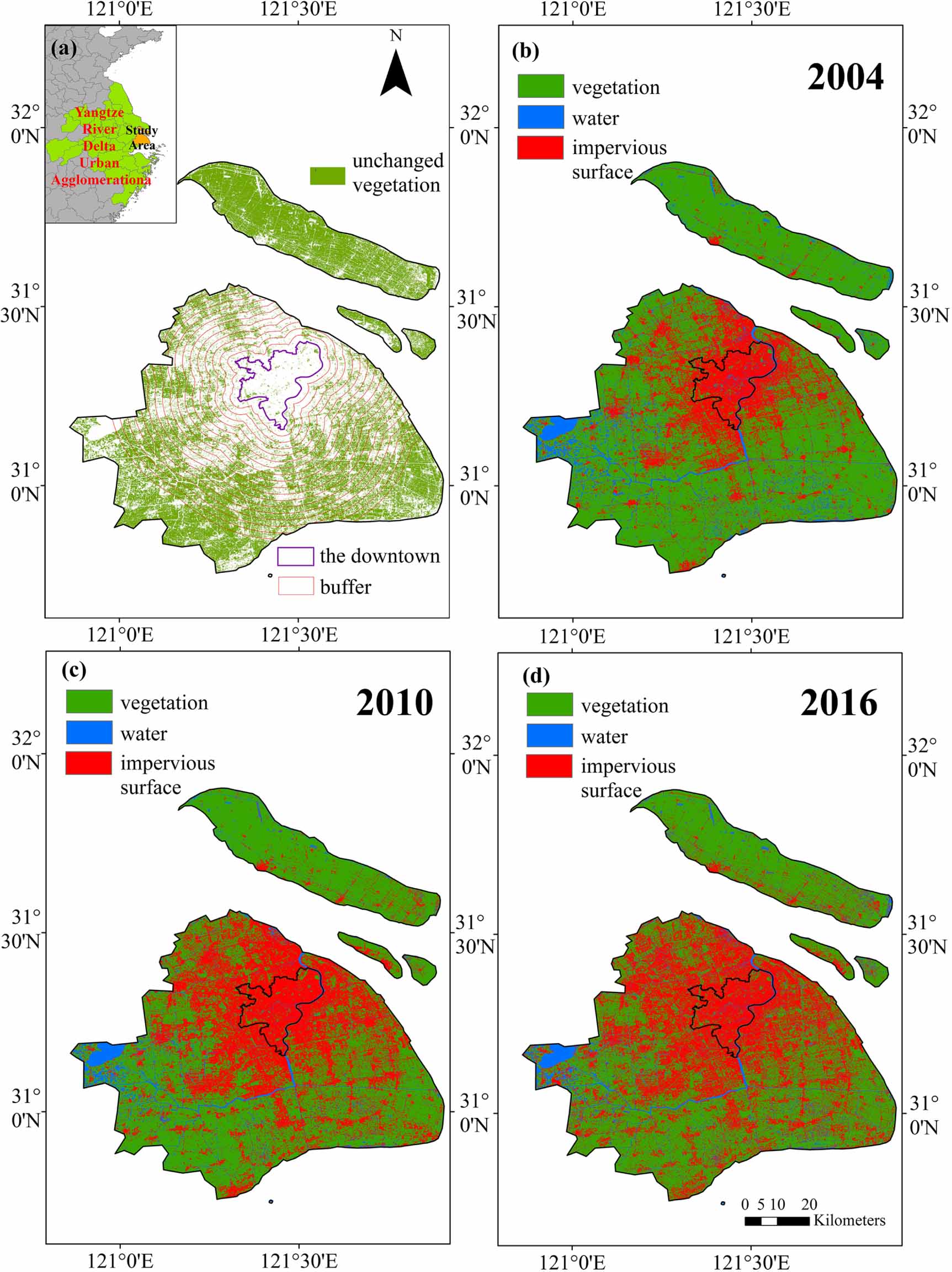 Quantifying the indirect effects of urbanization on urban vegetation ...