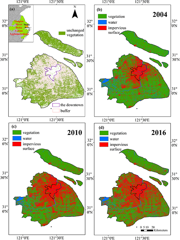 Quantifying the indirect effects of urbanization on urban vegetation ...