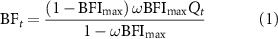 Equation (1)