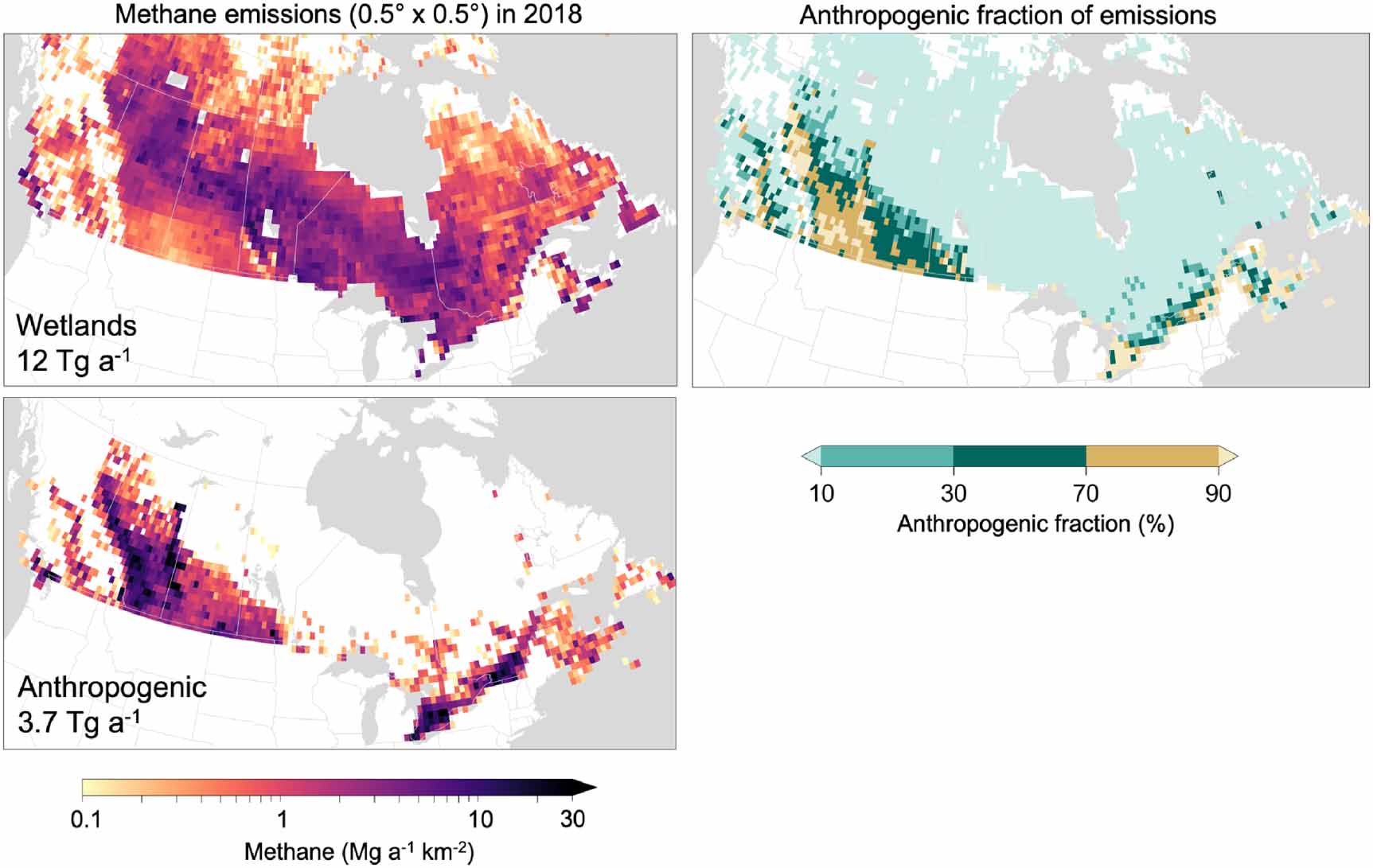 A gridded inventory of Canada’s anthropogenic methane emissions ...