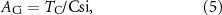 Equation (5)