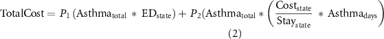 Equation (2)
