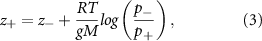 Equation (3)