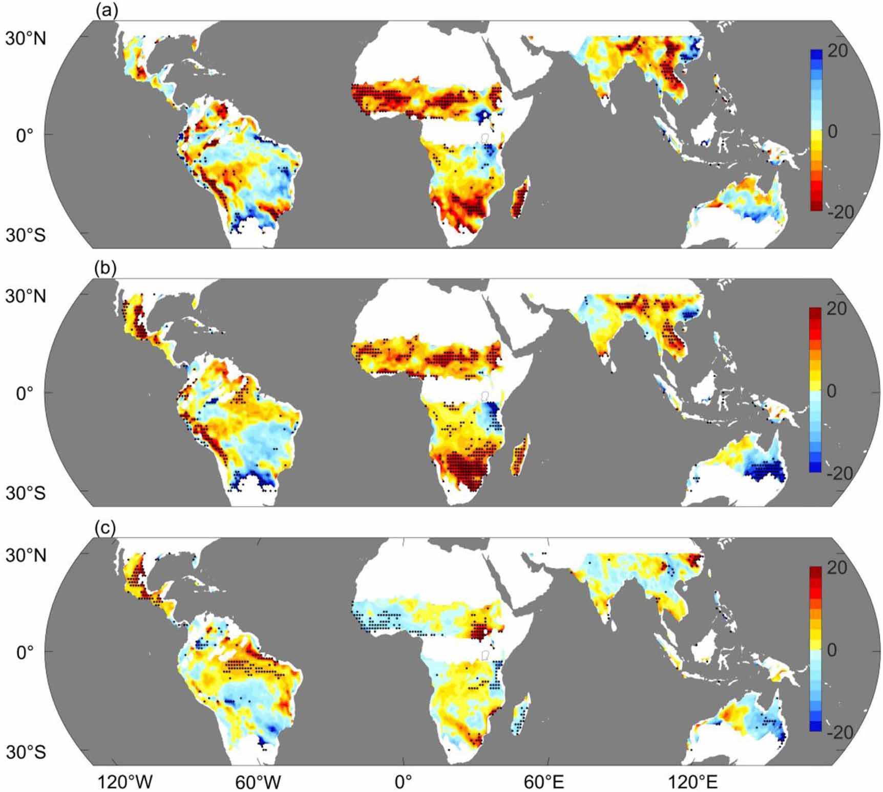 Regime shifts of the wet and dry seasons in the tropics under global ...