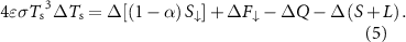 Equation (5)
