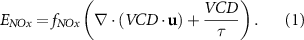 Equation (1)